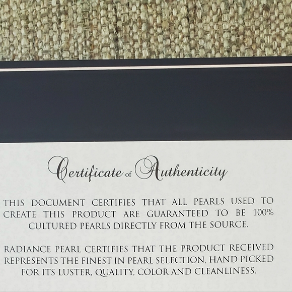 14K Gold Pearl Necklace - Picture 9 of 9